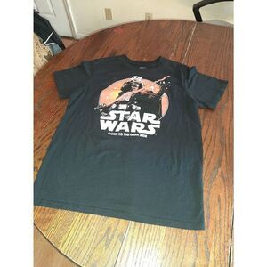 Large Fifth Sun Star Wars Come to Dark Side Black Short Sleeve Tee T-Shirt